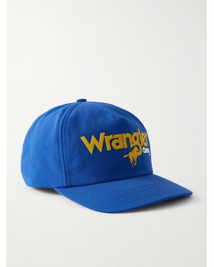 CHERRY LA Wrangler Baseballkappe aus Nylon mit Logodetail - Blau