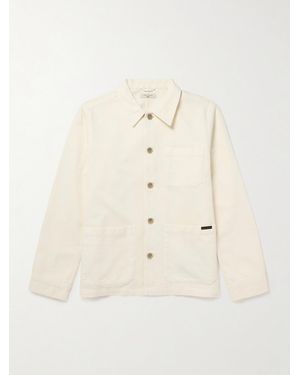 Nudie Jeans Barney Slim-Fit Cotton-Twill Jacket - Natural