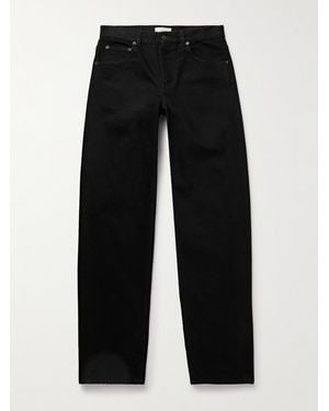 The Row Vasil gerade geschnittene Jeans - Schwarz