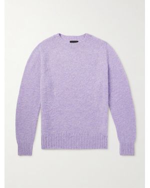 Howlin' Birth Of The Cool Brushed-Wool Jumper - Purple