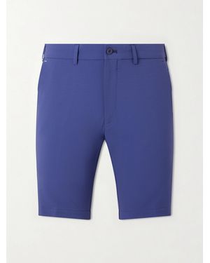 Peter Millar Matlock Straight-leg Seersucker Golf Shorts - Blue