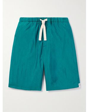 Jil Sander Straight-Leg Padded Shell Shorts - Blue