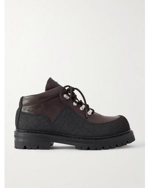 Our Legacy Quest Kevlar-Trimmed Leather Boots - Black