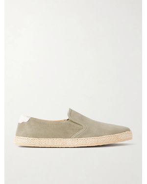 Brunello Cucinelli Suede Espadrilles - Natur