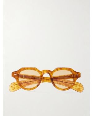 Jacques Marie Mage Kellerman Round-frame Tortoiseshell Acetate Sunglasses - Orange