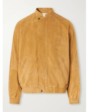 Aimé Leon Dore Suede Jacket - Yellow