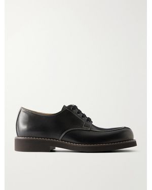 Lemaire Derby Leather Shoes - Black