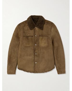 MR P. Shearling Jacket - Brown