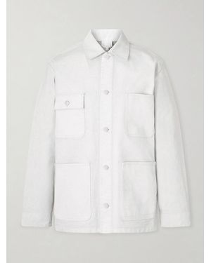A.P.C. Cotton-canvas Overshirt - White
