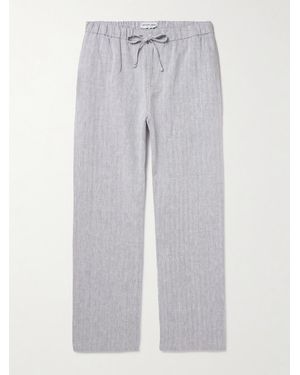 Frescobol Carioca Pantaloni A Gamba Larga - Grigio