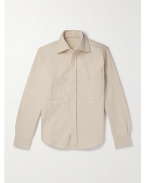 STÒFFA Cotton-Twill Overshirt - Natural
