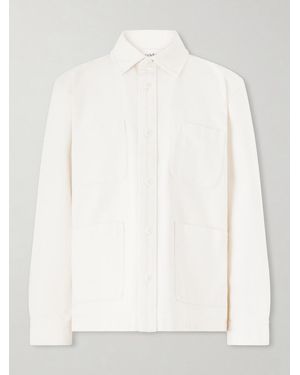 Corridor NYC Misha Cotton-Twill Overshirt - White