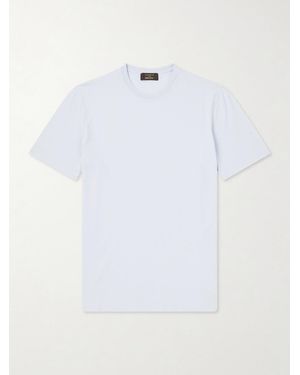 Slowear Slim-fit Cotton-jersey T-shirt - White