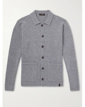 Slowear Zanone Wool-Blend Cardigan - Grey