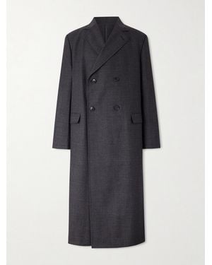mfpen Conference Double-Breasted Wool Coat - Black