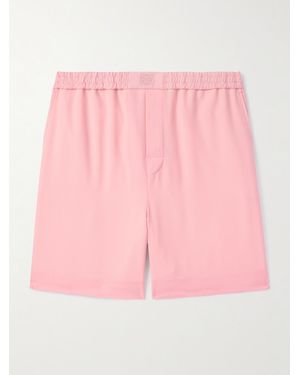 Loewe Shorts A Gamba Dritta - Rosa