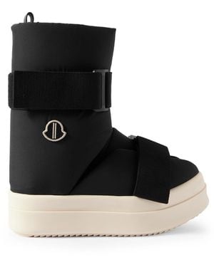 Rick Owens Moncler X Big Rocks Boots In Black for Men | Lyst