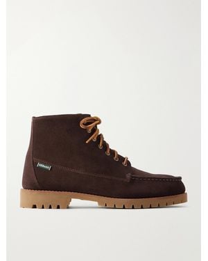 Sebago Parker Suede Lace-Up Boots - Brown