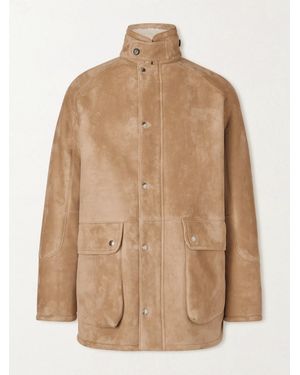 Loro Piana Shearling Jacket - Natural
