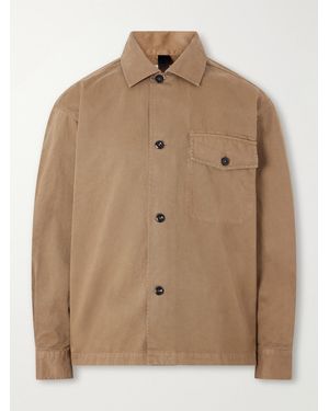 Margaret Howell Mhl. Cotton-Twill Overshirt - Natural
