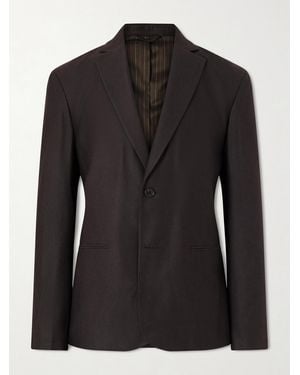 NN07 Timo 1808 Canvas Blazer - Black
