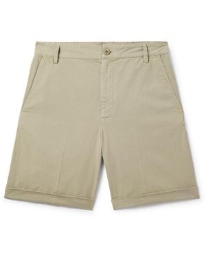A.P.C. Andrew Straight-leg Cotton Shorts - Natural