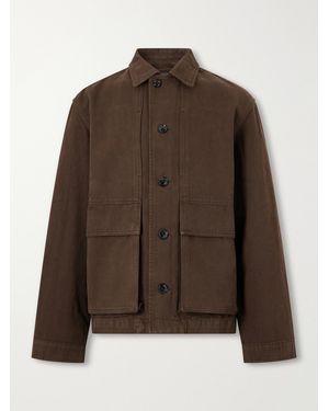 Lemaire Cotton-Twill Jacket - Brown