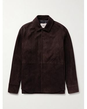 Altea Leon Suede Jacket - Black