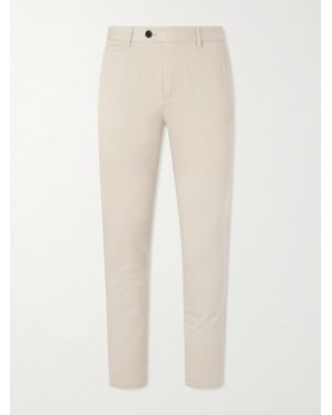 MR P. Samuel Straight-leg Organic Cotton Chinos - Natural