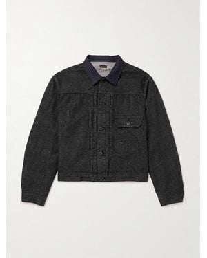 Kapital Denim Trucker Jacket - Black