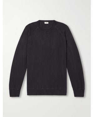 Ghiaia Cotton Jumper - Blue
