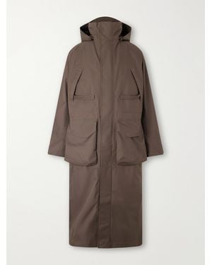 James Purdey & Sons Vatersay Hooded Shell Jacket - Brown