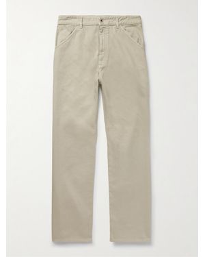 Moncler Straight-Leg Jeans - Natural