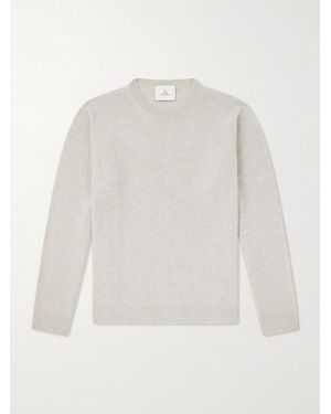 The Elder Statesman Statesman Cashmere Jumper - White
