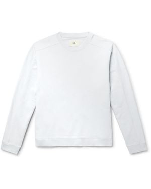 Folk Prism Cotton-Jersey Sweatshirt - White