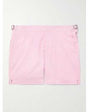 Orlebar Brown Shorts Da Mare Medi Slim-Fit - Rosa