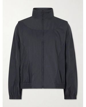 Givenchy Cotton-Blend Shell Blouson Jacket - Blue