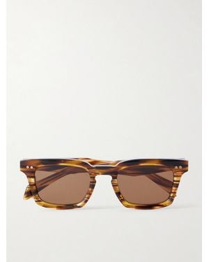 Dita Eyewear Monolix Square-Frame Acetate Sunglasses - Braun