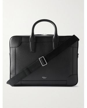 Mulberry Belgrace Full-Grain Leather Briefcase - Black