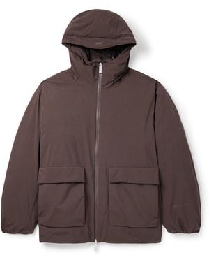 Laminar Shell Hooded Parka - Brown