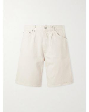 NN07 Otis Straight-Leg Organic Denim Shorts - Natural