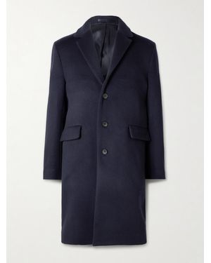 MR P. Wool And Cashmere-Blend Coat - Blue
