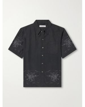 Our Legacy Every Printed Lyocell Shirt - Black