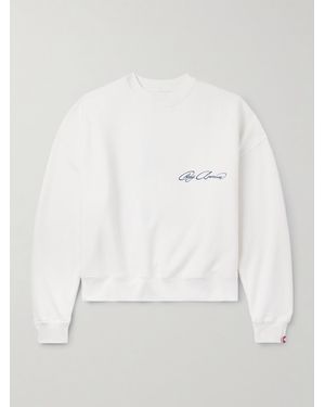 CHERRY LA Printed Cotton-jersey Sweatshirt - White