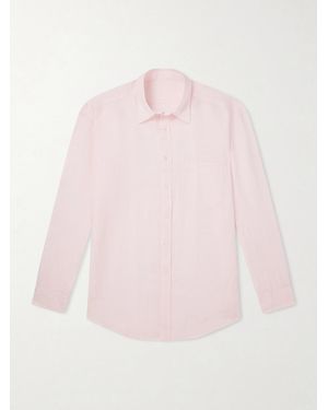 Anderson & Sheppard Linen Shirt - Pink