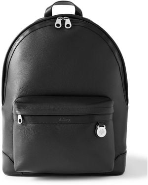 Mulberry Heritage Full-Grain Leather Backpack - Black