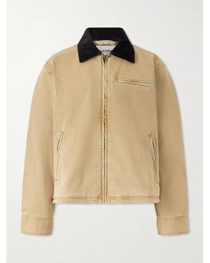 Corridor NYC Utility Cotton-Blend Twill Jacket - Natural
