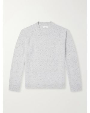 MR P. Donagal Cashmere Knitted Sweater - White