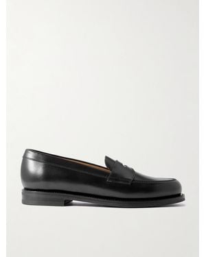 Morjas The Ivy Leather Loafers - Black