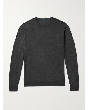 Kiton Wool Jumper - Grey